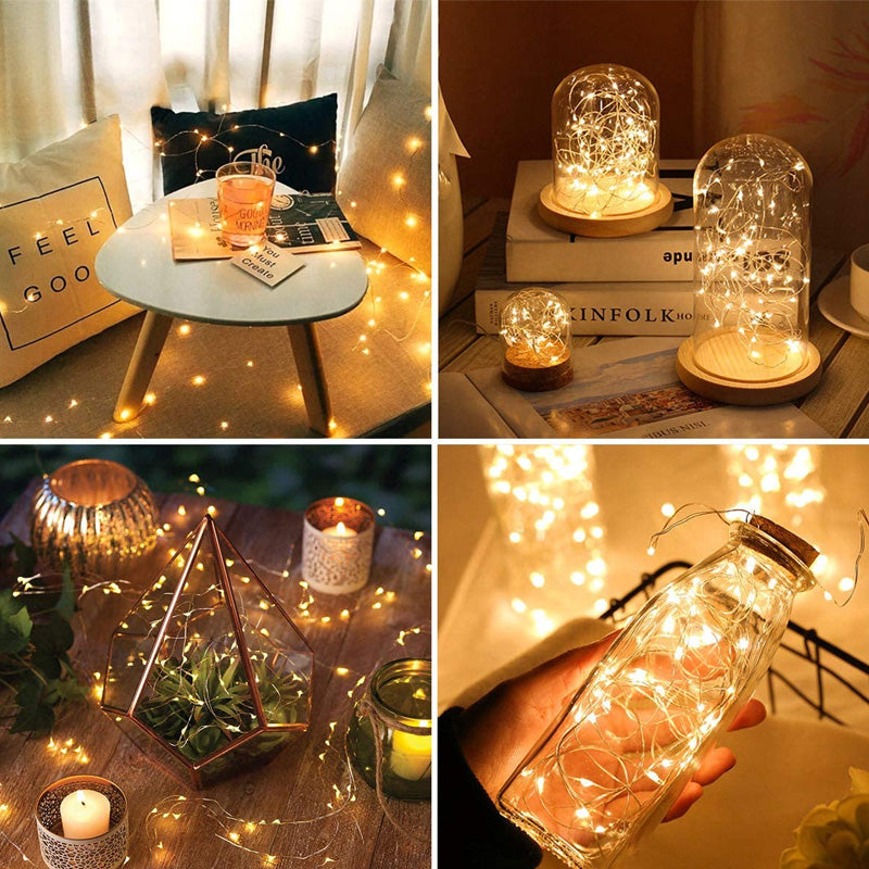 Warm witte 2M sterrenlichtsnoer