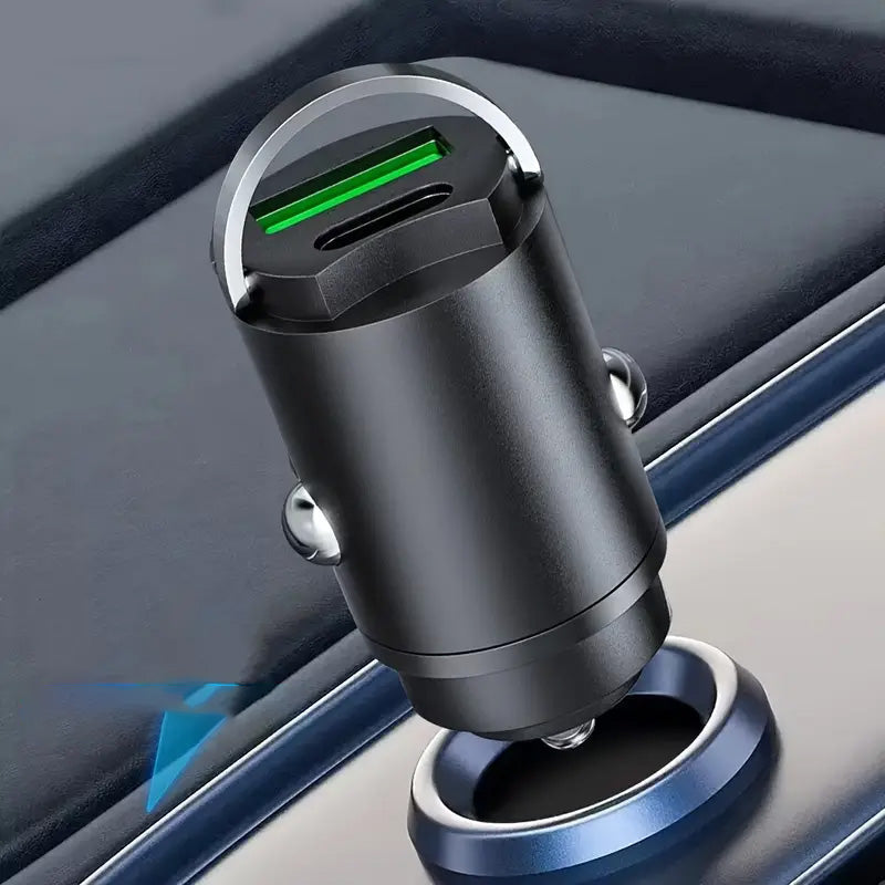 Metalen trekring onzichtbare snelle autolader