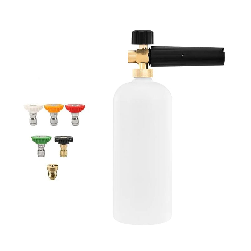 Améliorez votre expérience de lavage de voiture - Accessoire à double connecteur pour canon à mousse