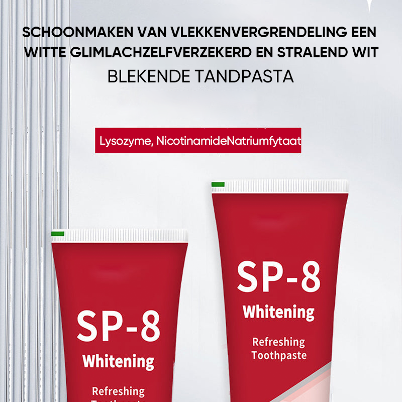 SP-8/SP-10 probiotische whitening-tandpasta voor mondgezondheid