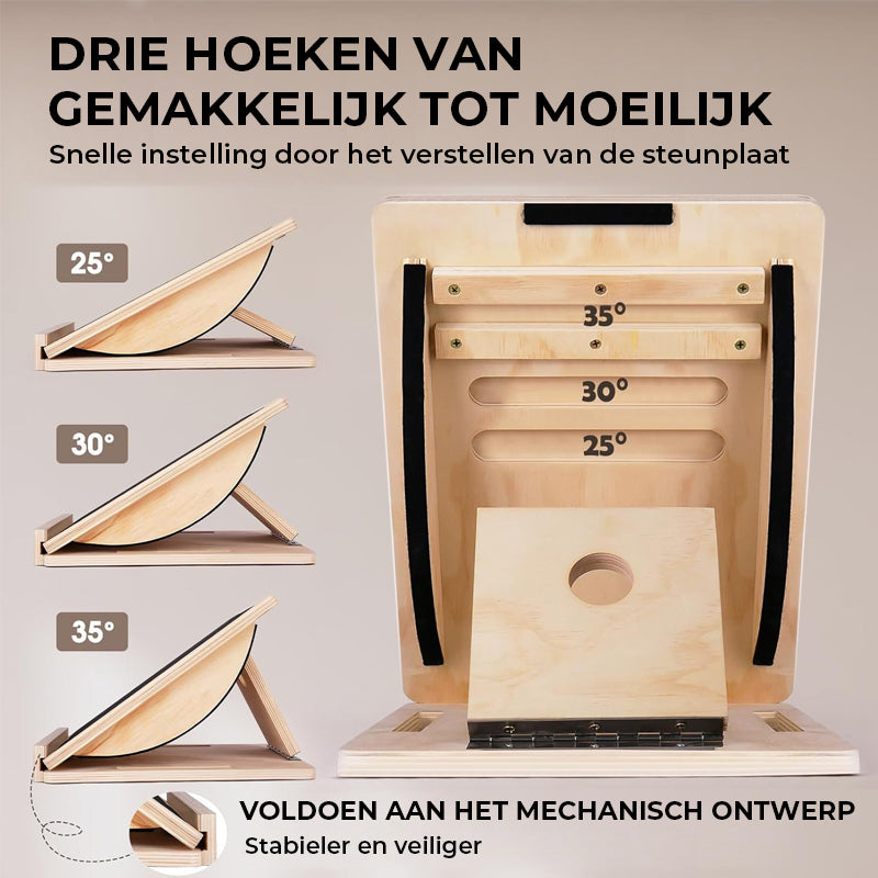 6-hoekige schuine plank & balansplank