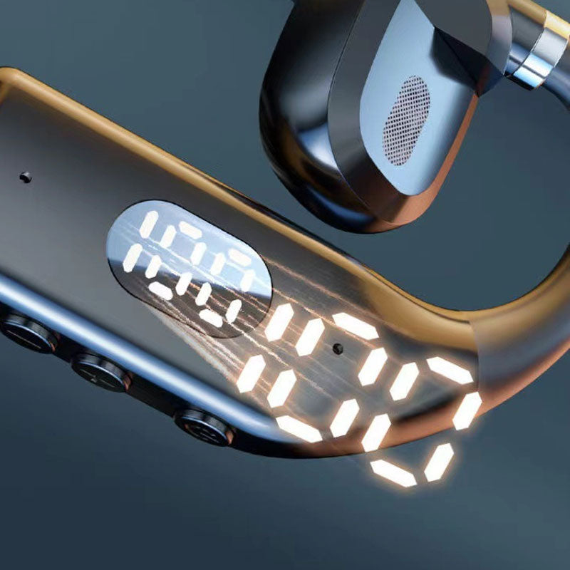 Zakelijke Bluetooth-hoofdtelefoon met open oorontwerp