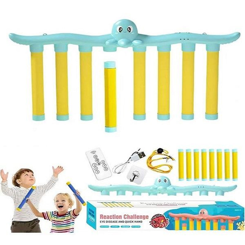 Reactie-uitdaging Octopus Stok Grijpspel
