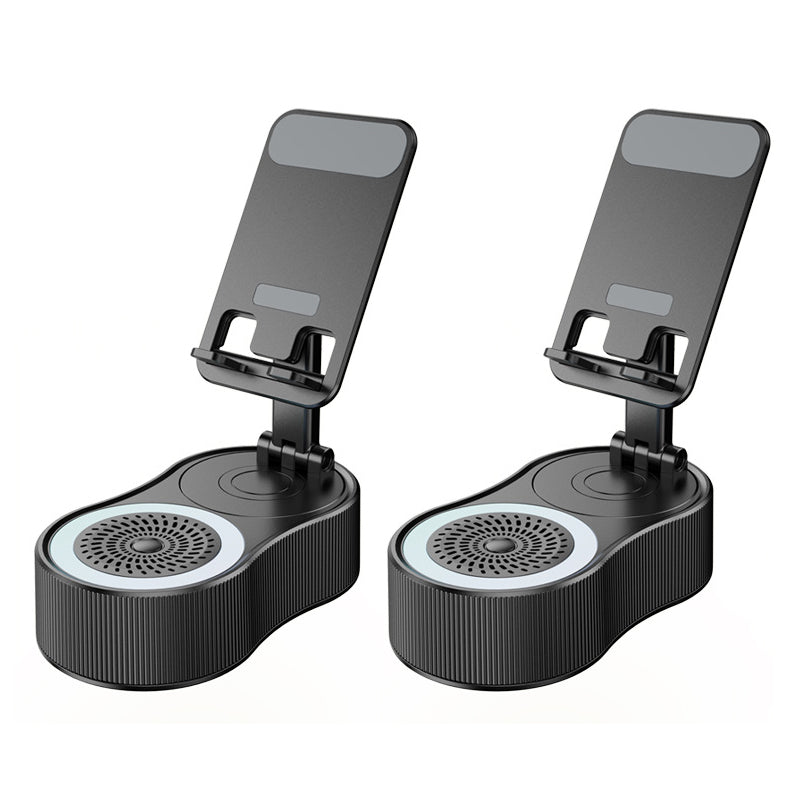 360° verstelbare telefoonstandaard met ingebouwde Bluetooth-luidspreker