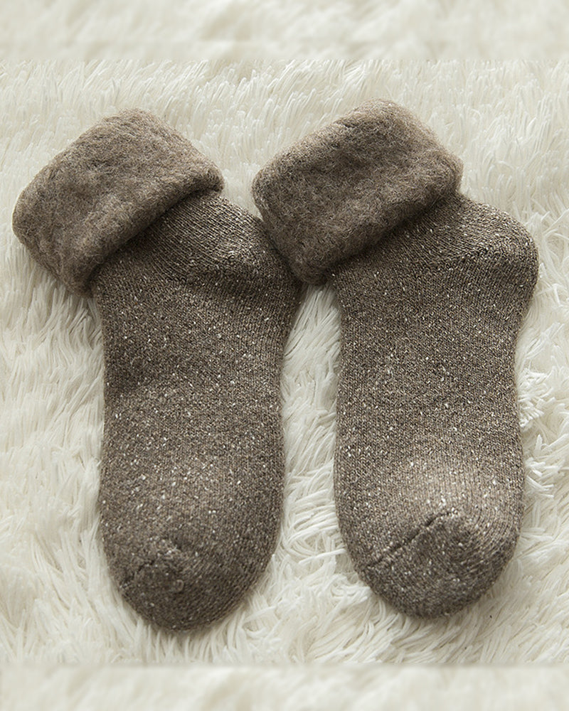 Chaussettes de couchage d'hiver chaudes et confortables pour femmes