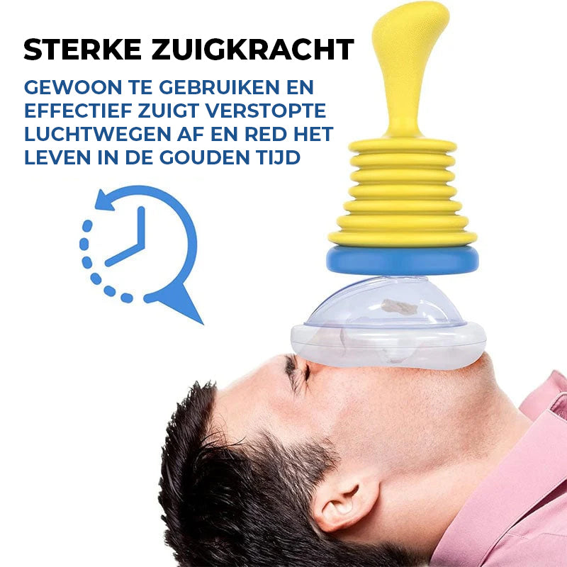 Vitale capaciteitstrainer + antiverstikkingsapparaat
