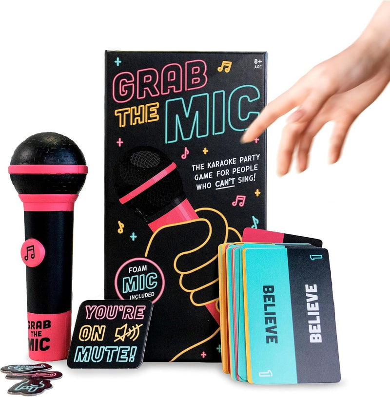 Grab The Mic - Het gezelschapsspel voor mensen die niet kunnen zingen!