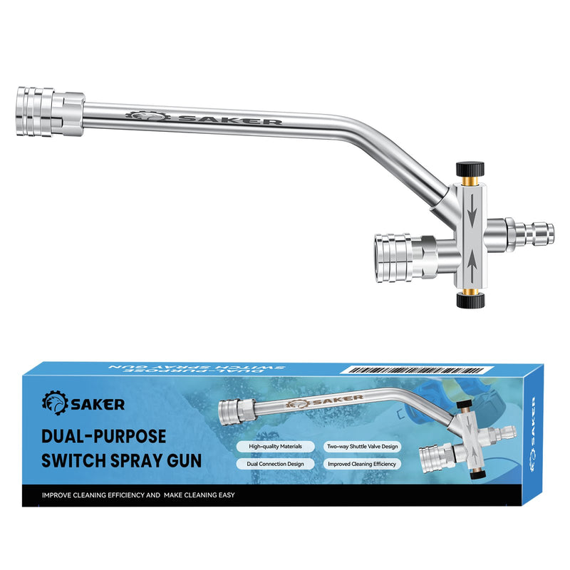 Schuimkanon Dubbele Connector Accessoire