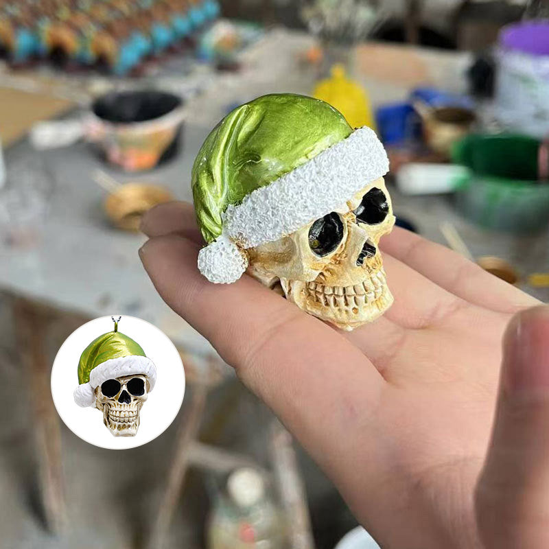 Mini Skelet met Kerstmuts