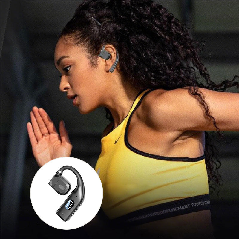 Zakelijke Bluetooth-hoofdtelefoon met open oorontwerp