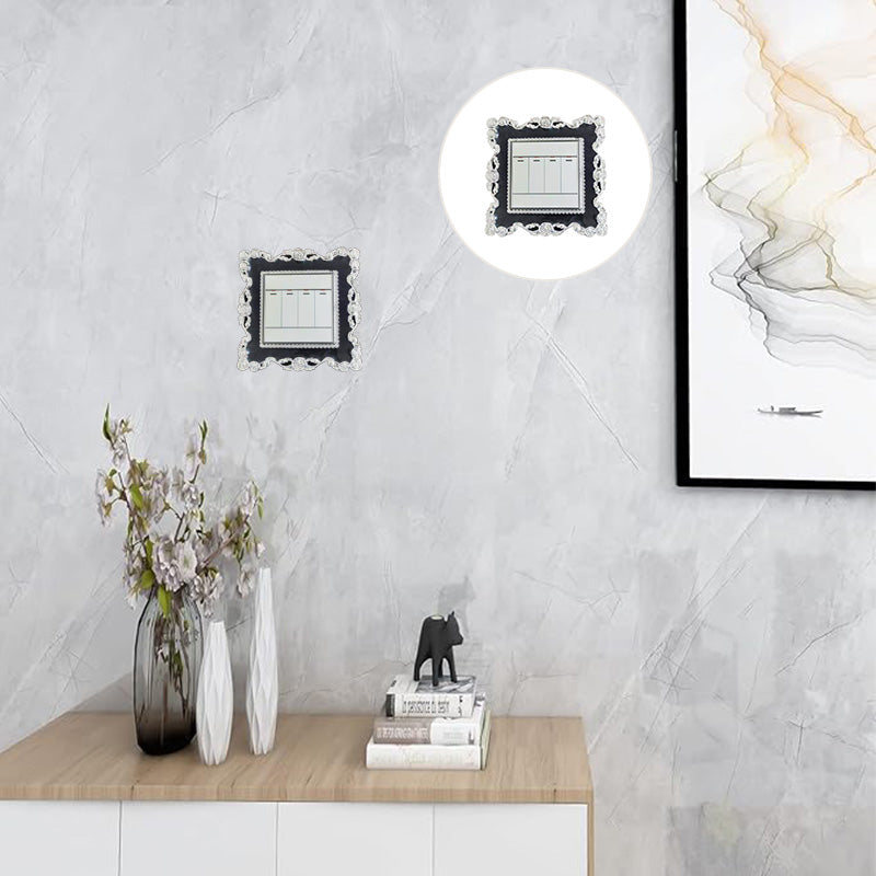 Couvercle Décoratif de Interrupteur avec Design Floral