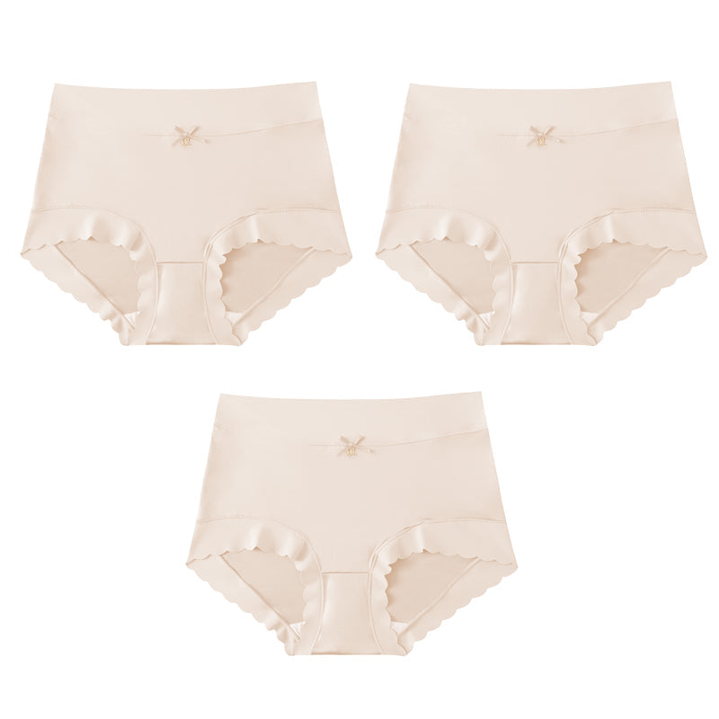 Culotte en satin de soie glacée antibactérienne de qualité supérieure absorbant l'humidité