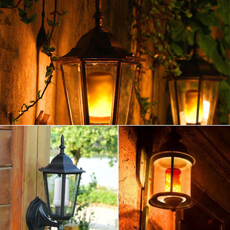 LED-vlameffect gloeilamp-met zwaartekracht detectie-effect
