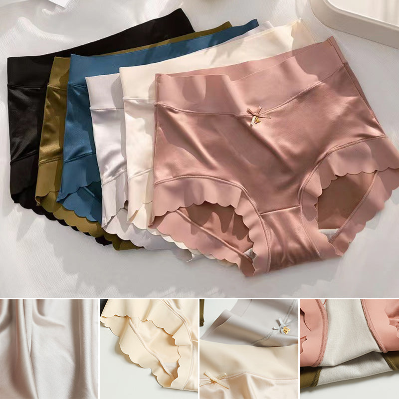 Culotte en satin de soie glacée antibactérienne de qualité supérieure absorbant l'humidité