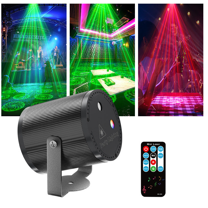 Cilindrische LED-laserlamp voor feest en podium