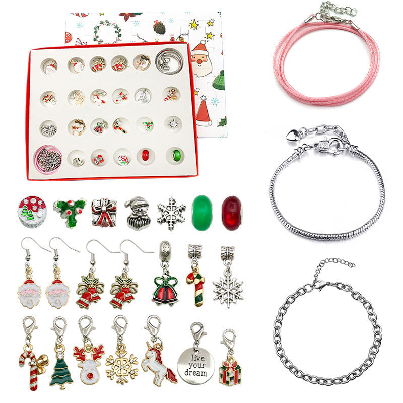 DIY 24 Dagen Kerst Aftelkalender Armbandenset