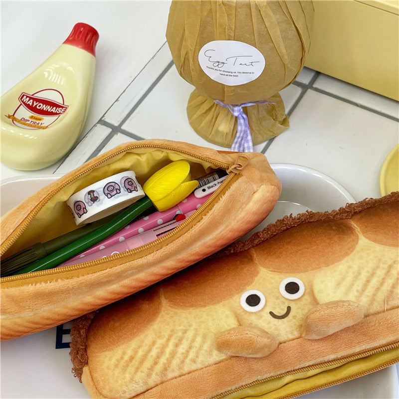 Pochette de stylo alimentaire gaufrée en 3D de grande capacité