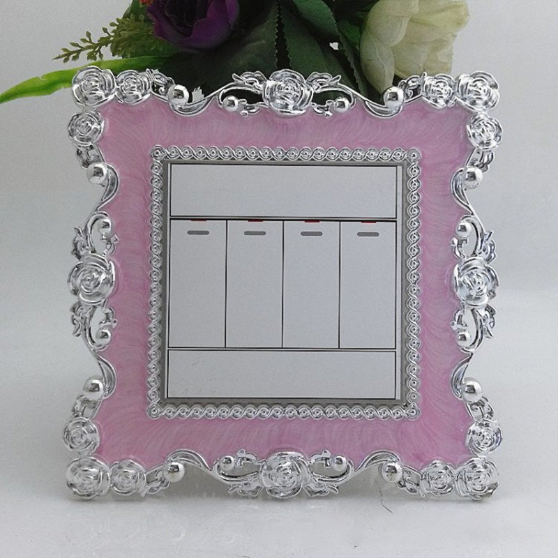 Couvercle Décoratif de Interrupteur avec Design Floral