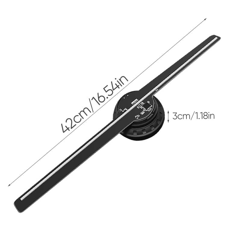 3D Hologram LED Ventilator Projector