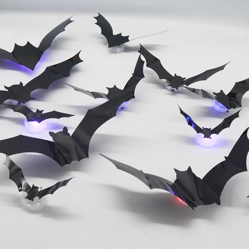 3D Vleermuisontwerp LED-decoratie