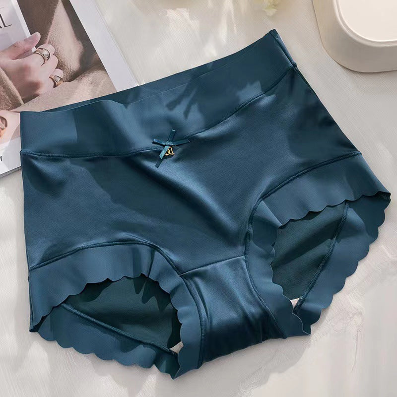 Culotte en satin de soie glacée antibactérienne de qualité supérieure absorbant l'humidité
