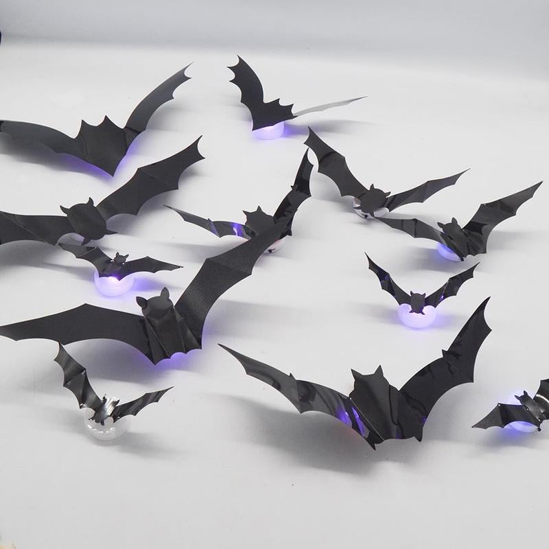3D Vleermuisontwerp LED-decoratie