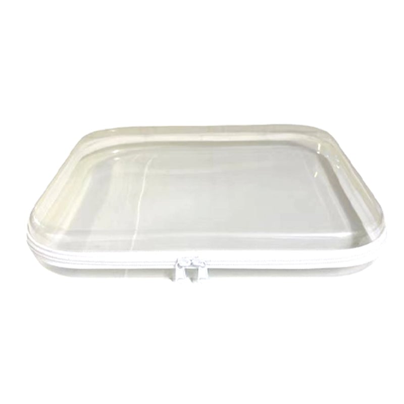 Sac de rangement transparent à fermeture éclair pour vêtements