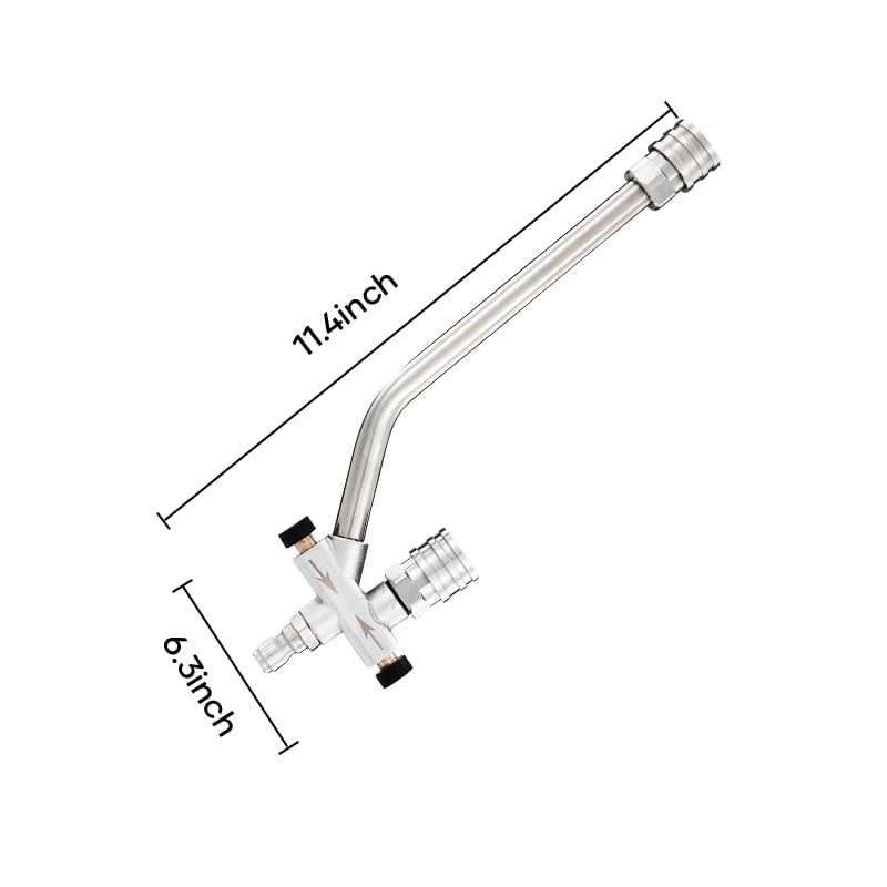 Schuimkanon Dubbele Connector Accessoire