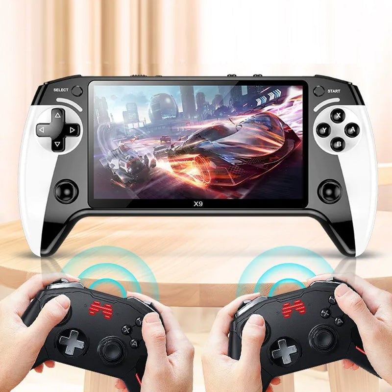 Consolle de jeux rétro portable avec écran haute définition de 5,5 pouces