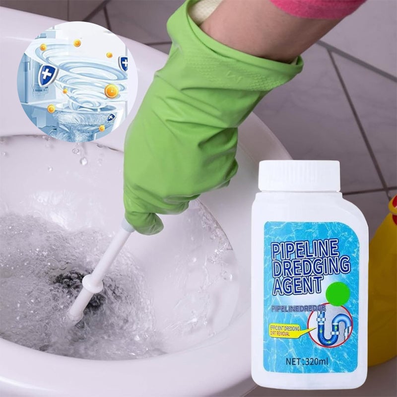 Krachtig pijpbaggermiddel