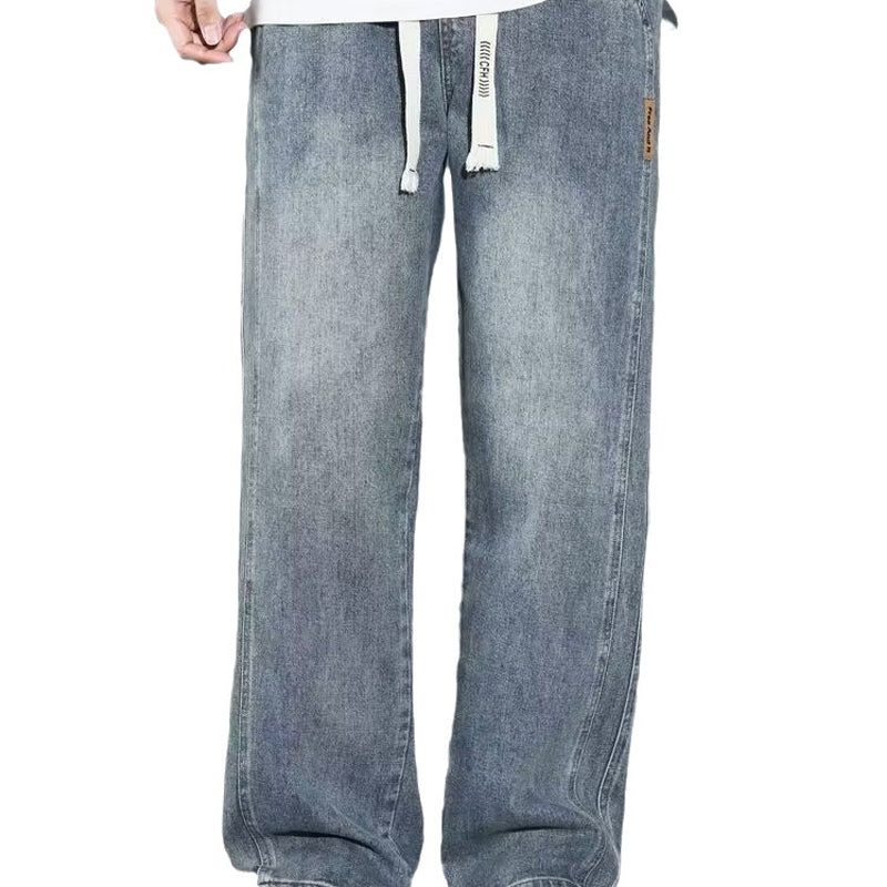 Jean droit ample pour homme