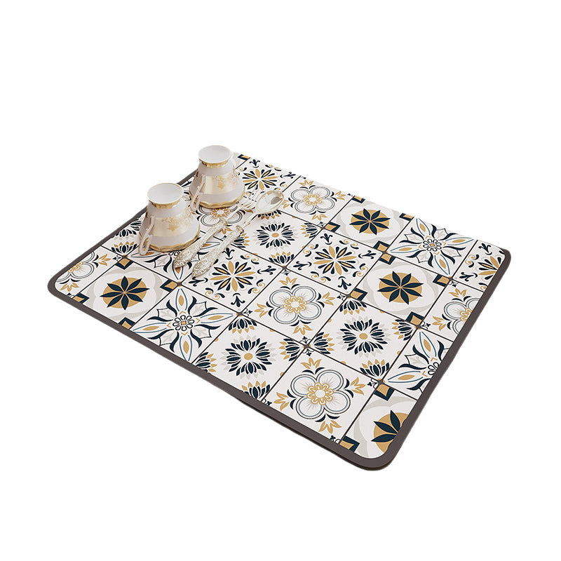 Dessous de verre absorbant rétro