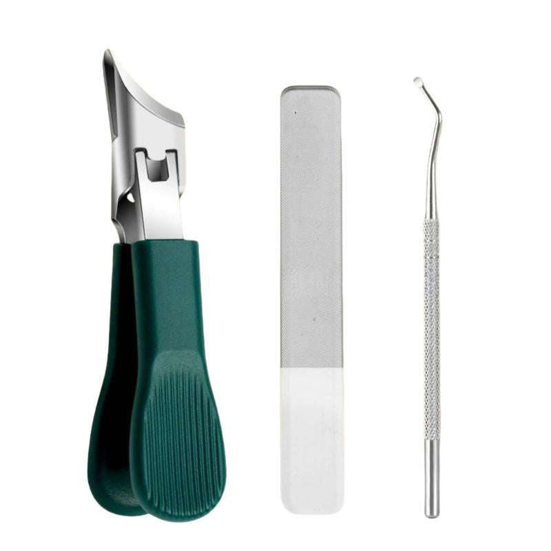 Drie sets afgeschuinde nagelknippers met adelaarsbek
