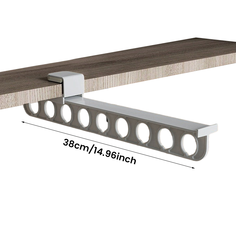 Organisateur de garde-robe extensible