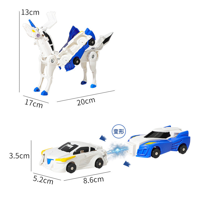 Voiture licorne déformée Jouets
