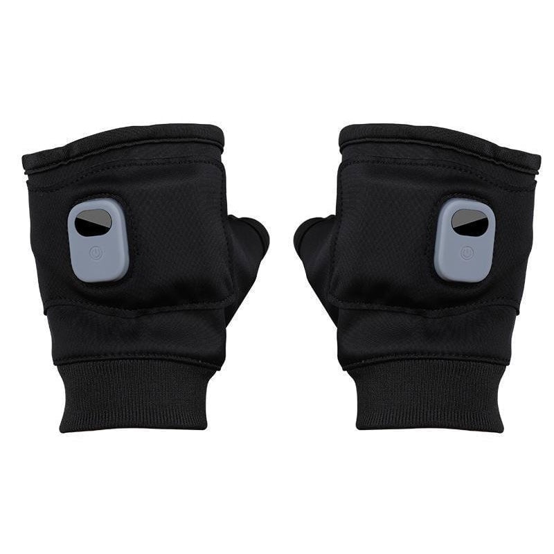 Gants chauffants sans doigts rechargeables par USB