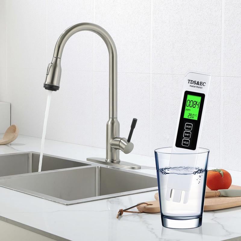 Nieuwe 4-in-1 TDS-meter - TDS EC & Temperatuur