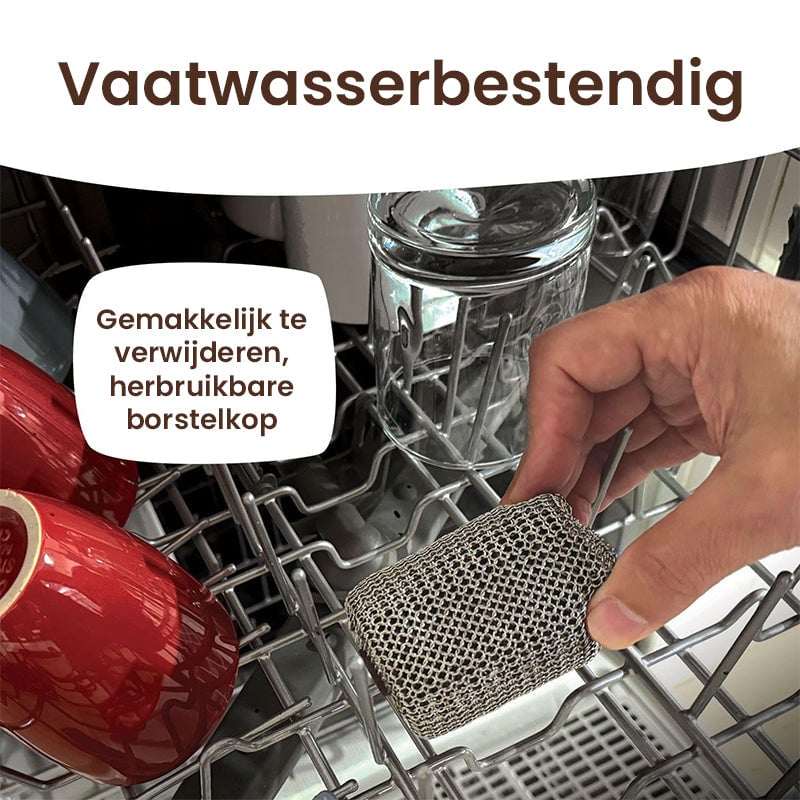 Elektrische grillreiniger zonder borstelharen