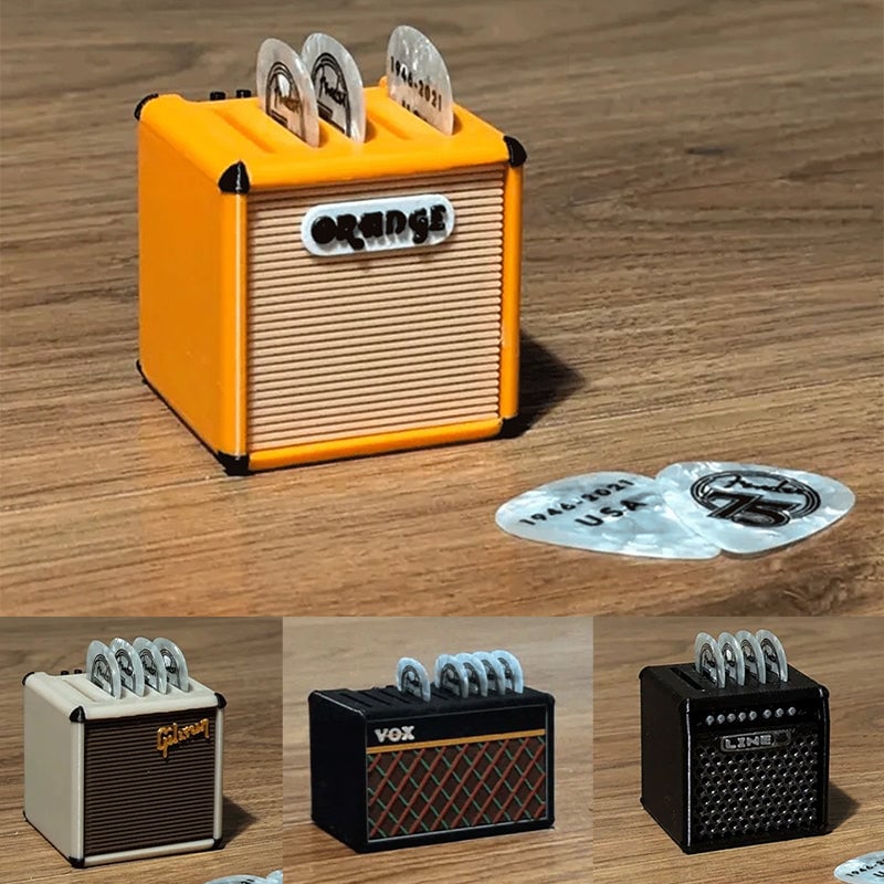 Mini Gitaarversterker Plectrum Houder