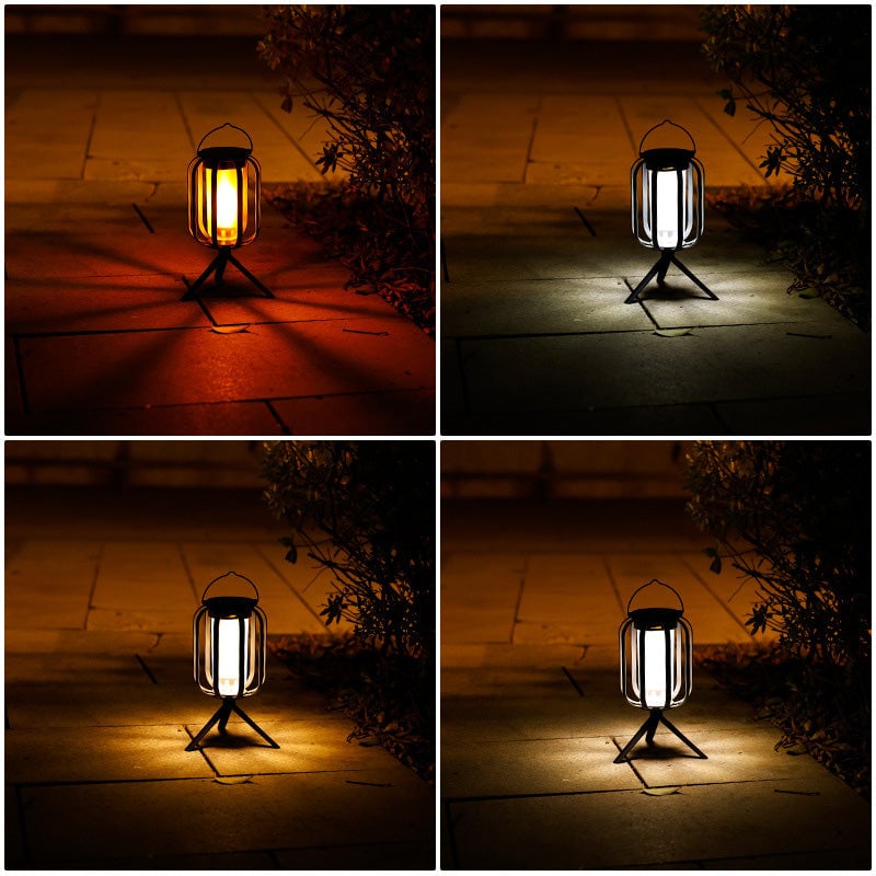 Solar lantaarn buitenlamp met 4 standen