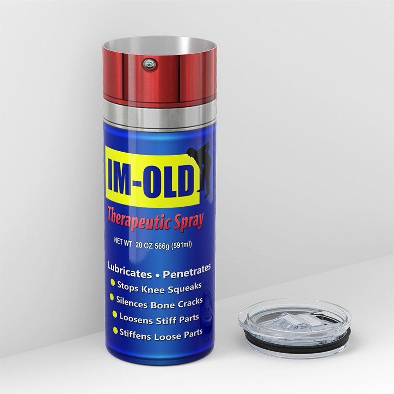 Thermosbeker met vuil patroon