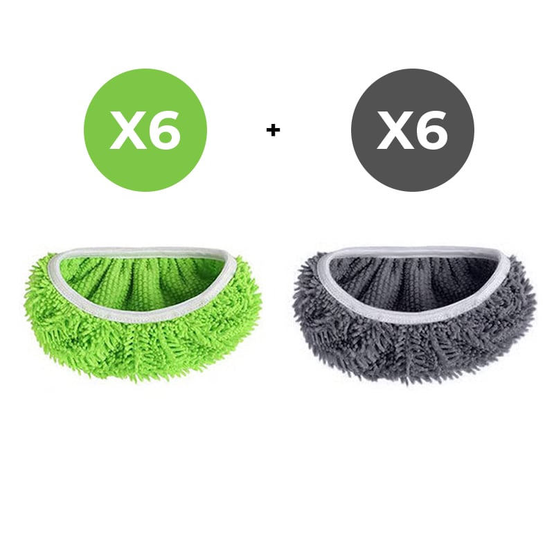 Housses de rechange pour balai chenille pour le nettoyage des sols