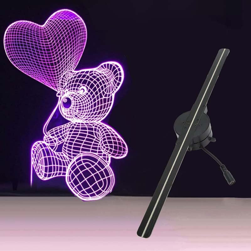 3D Hologram LED Ventilator Projector