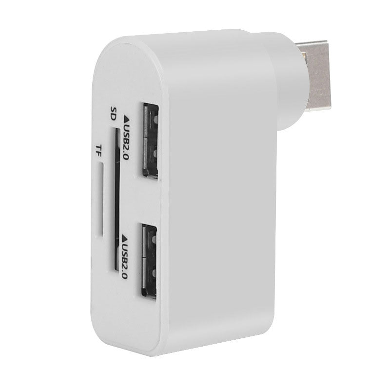 4-in-1 draaibare USB-hub
