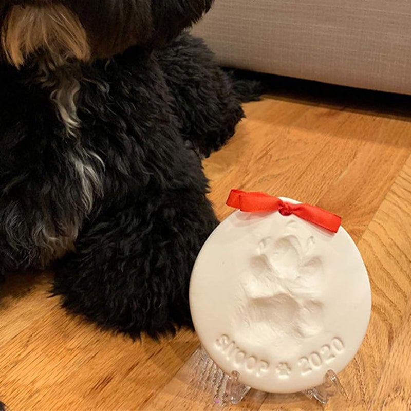 Klei huisdier pootafdruk lijstwerk kit