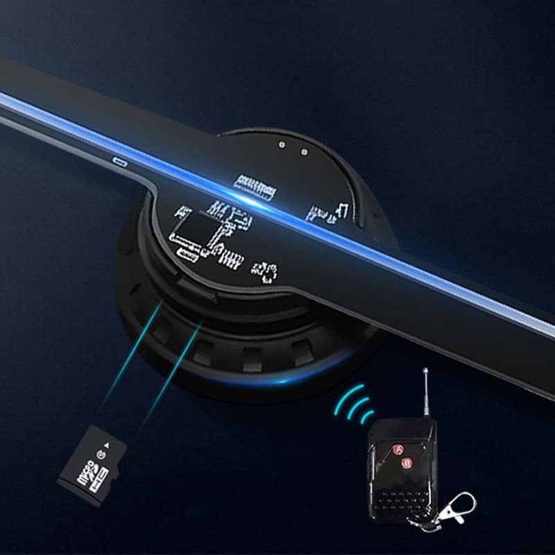 3D Hologram LED Ventilator Projector