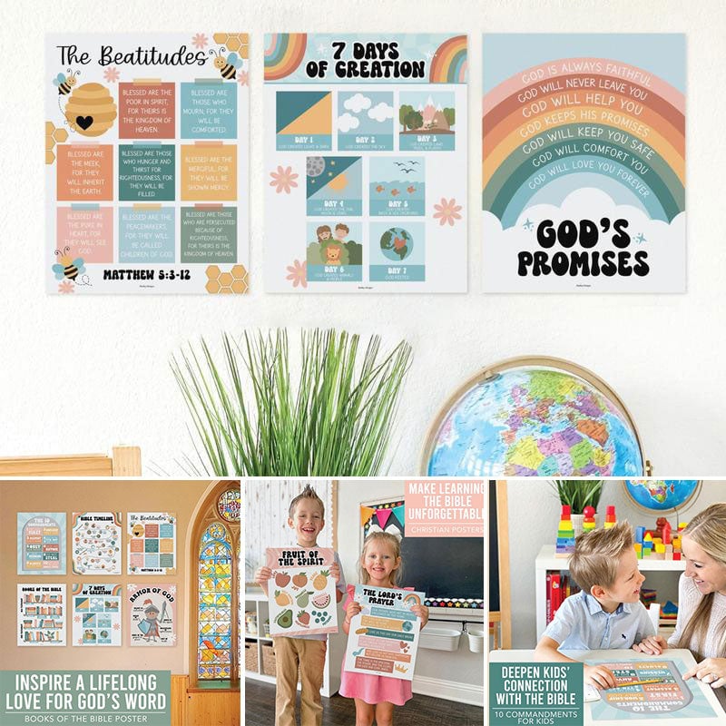 Retro Bijbelposters