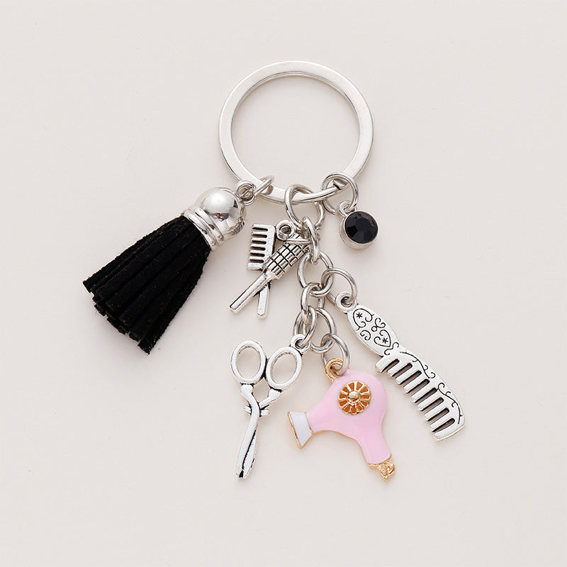 Porte-clés cadeau pour coiffeur