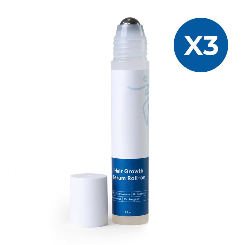 Geavanceerd haargroei roll-on serum