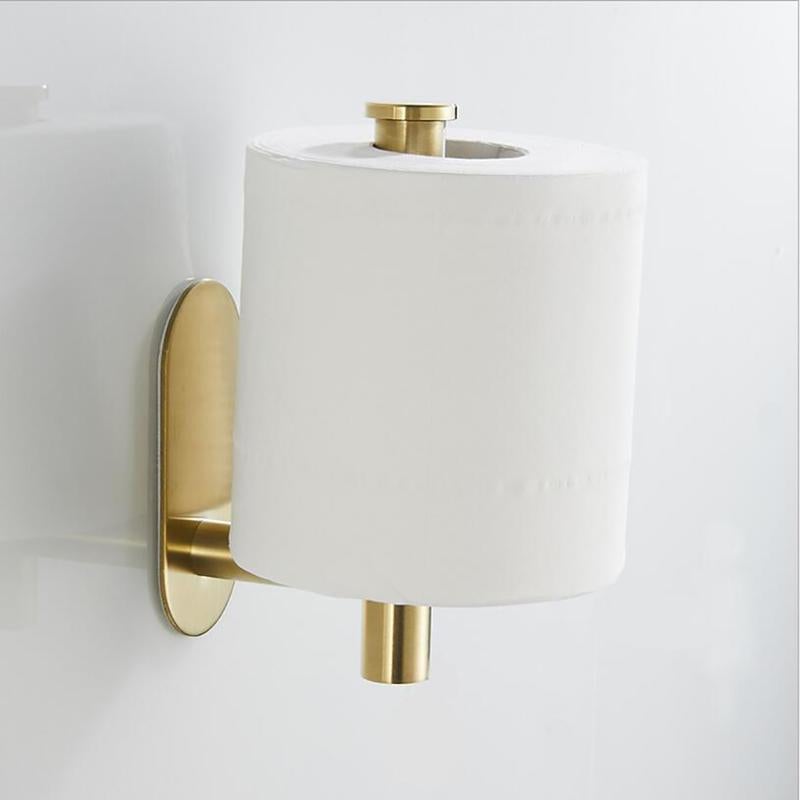Roestvrijstalen toiletrolhouder voor wandmontage